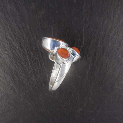 Karneol Ring Multi